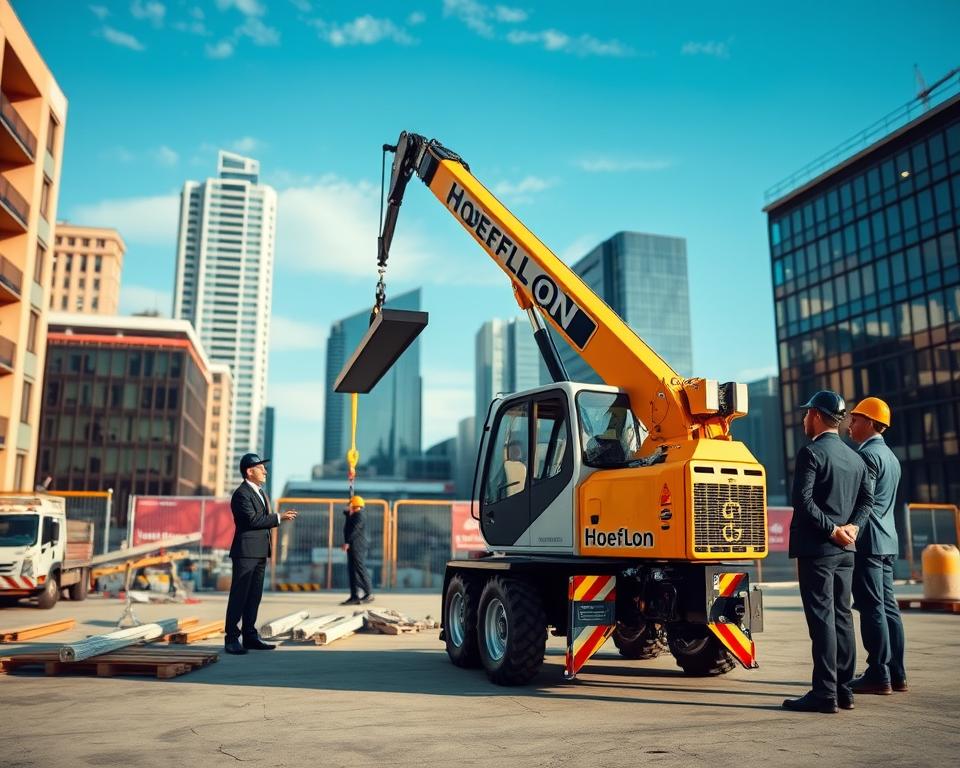 Wanneer is een Hoeflon C6 huren ideaal voor compacte hijsklussen?