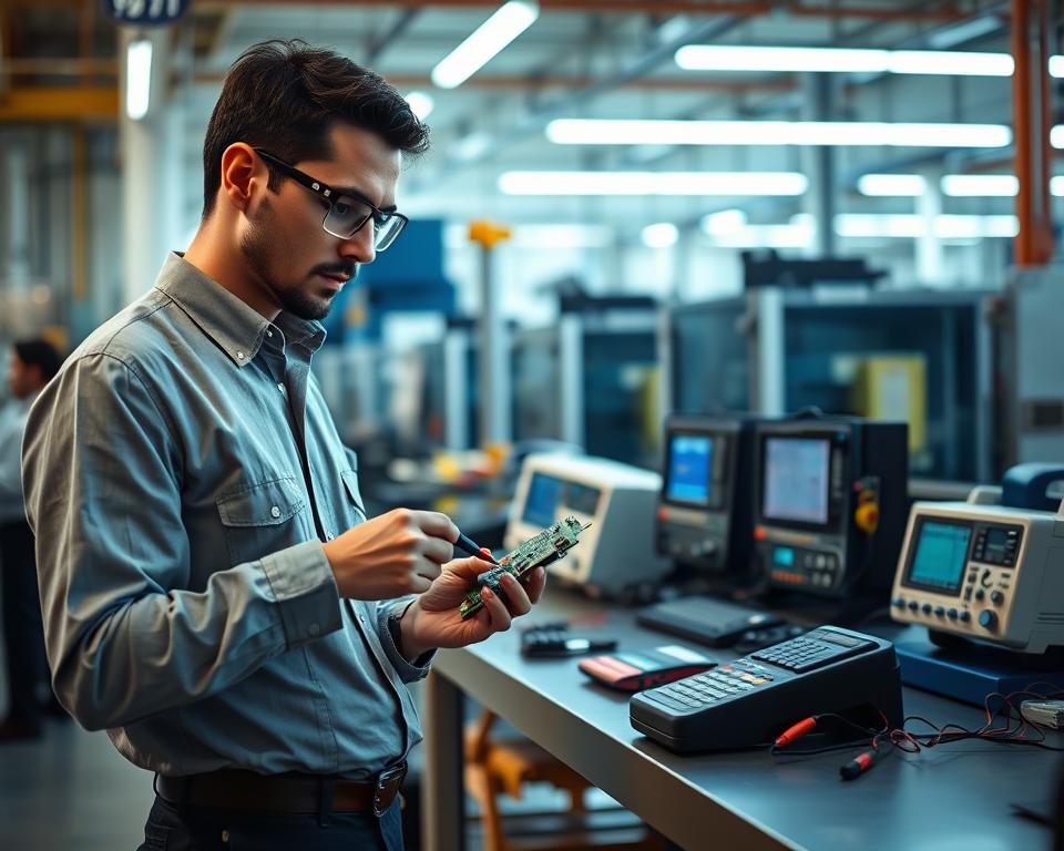 Wat doet een test engineer industrie?