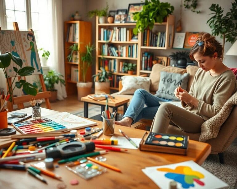 Wat zijn fijne hobby’s voor thuis?