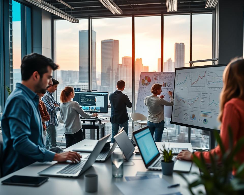 Welke technische beroepen werken met data?