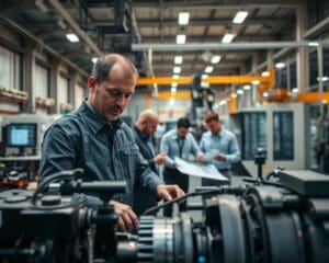 Welke technische diensten bieden productiebedrijven?