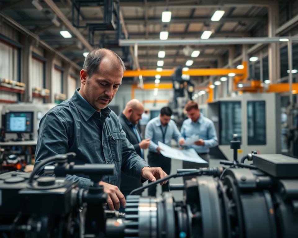 Welke technische diensten bieden productiebedrijven?