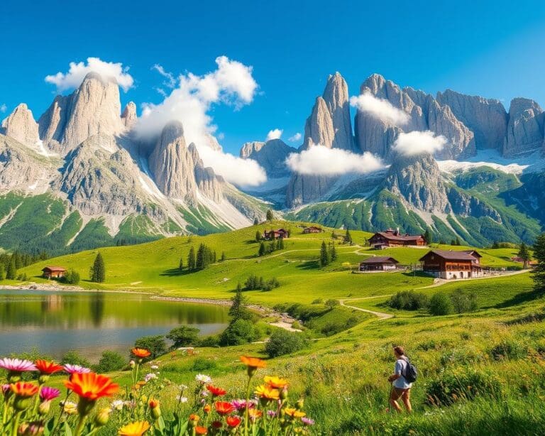 Hoe indrukwekkend zijn de Dolomieten in de zomer?