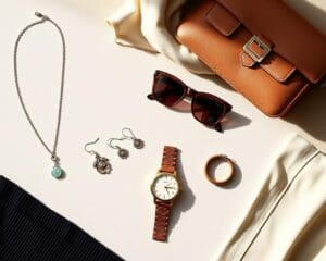 Welke accessoires maken een simpele outfit af?