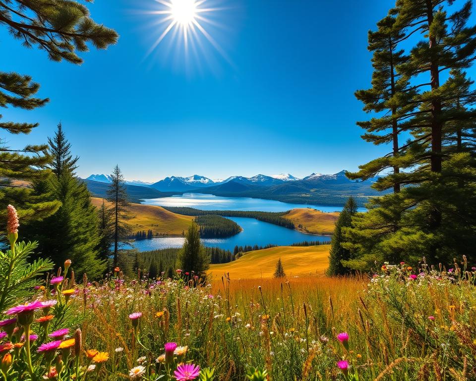 Welke natuur zie je in Zweden?