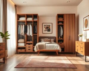 Hoe kies je een praktische kledingkast voor de slaapkamer?