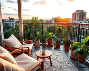 Hoe maak je een balkon gezelliger met meubels?