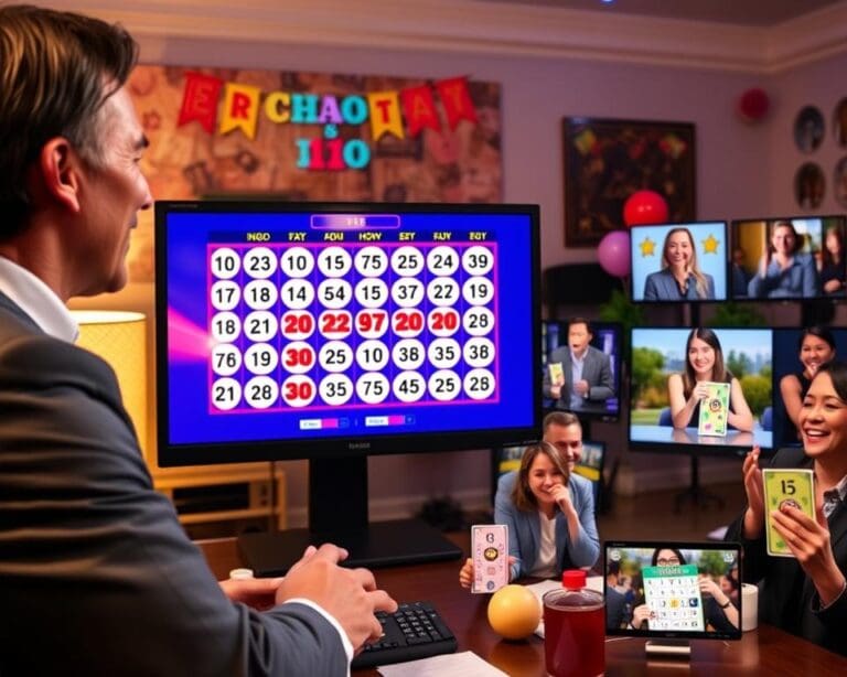 Hoe werkt een live gepresenteerde online bingoavond?