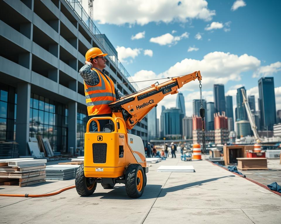 Hoeflon C1 minikraan verhuur