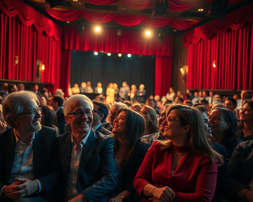 Waarom gaan mensen naar een theateravond?