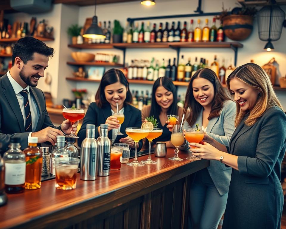 Waarom kiezen groepen voor een workshop cocktail maken?