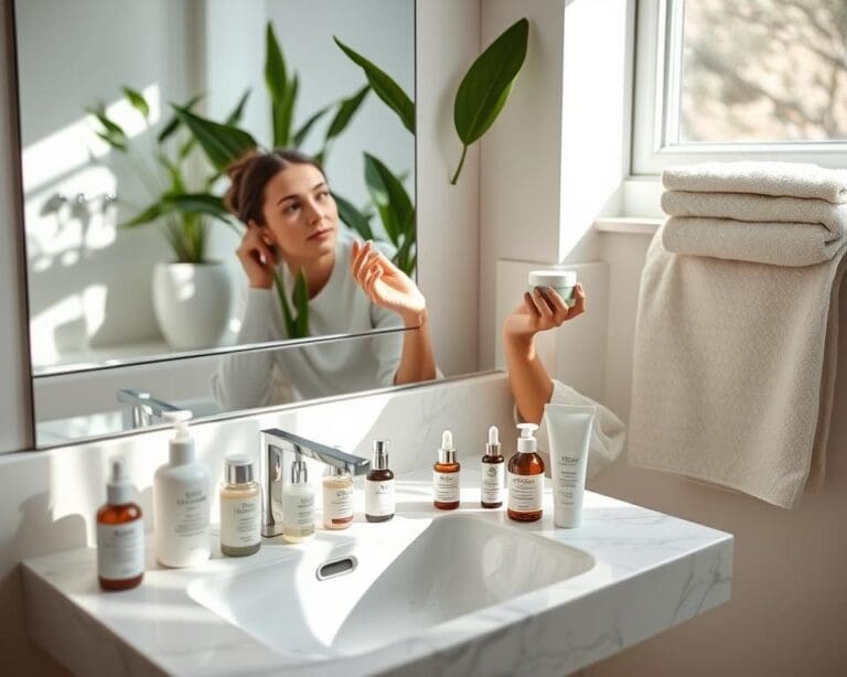 skincare routine