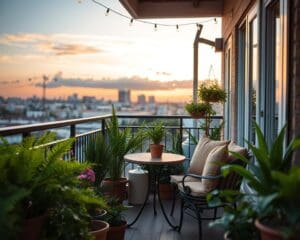 balkon inrichten