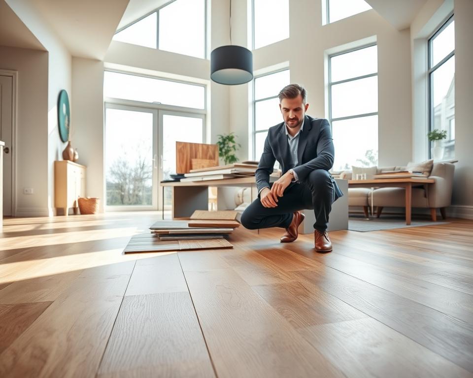 vloer nieuwbouwwoning