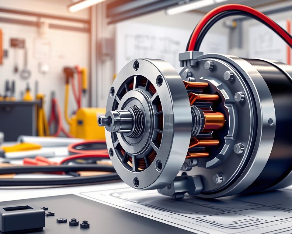 borstelloze elektromotor