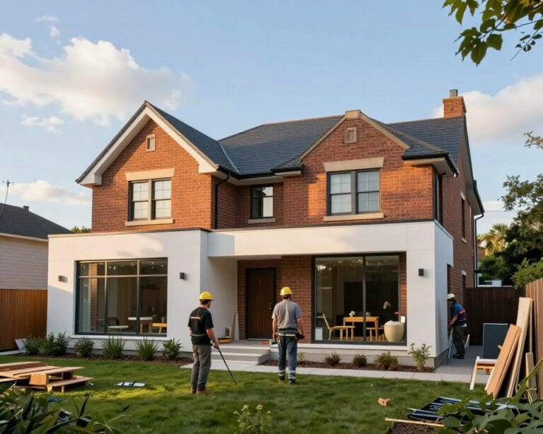 jaren 30-woning aanbouw