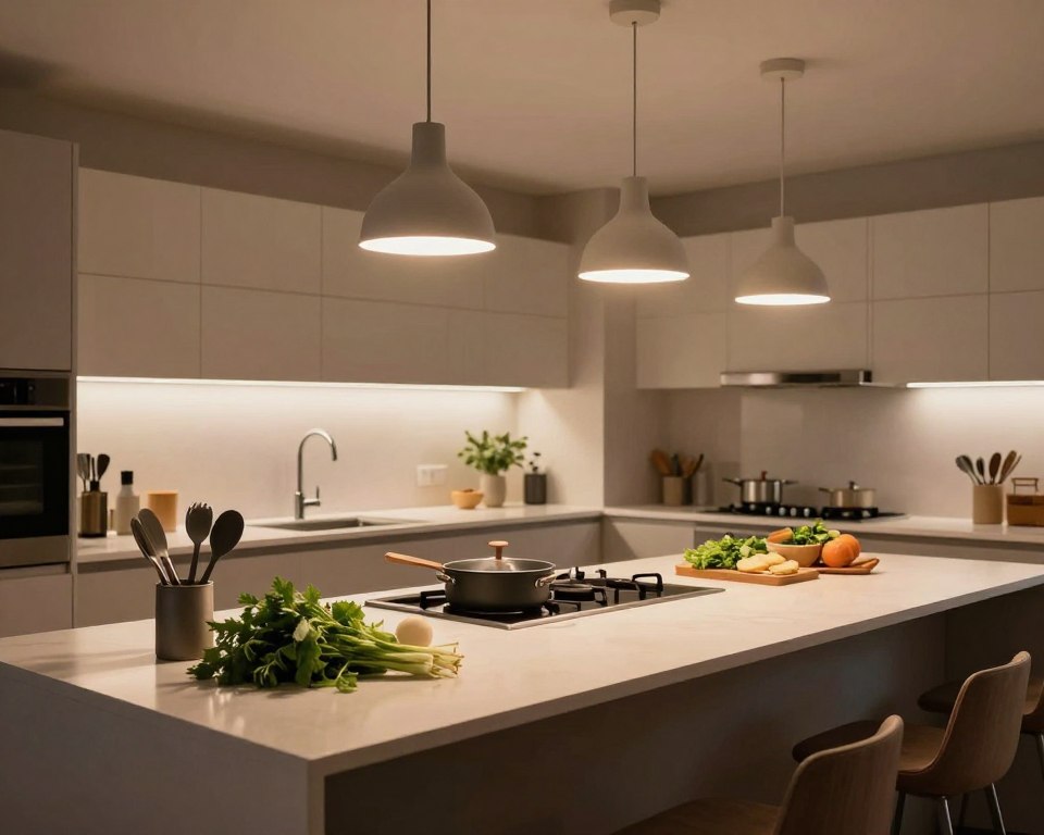 verlichting kookeiland